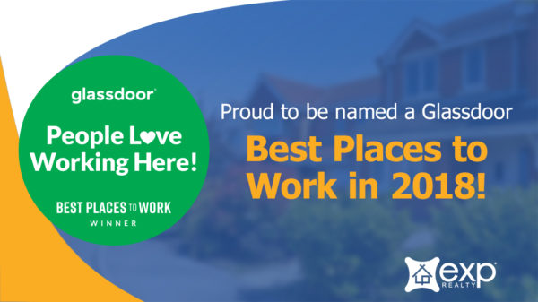 eXp Realty named in Glassdoor Best Places to Work