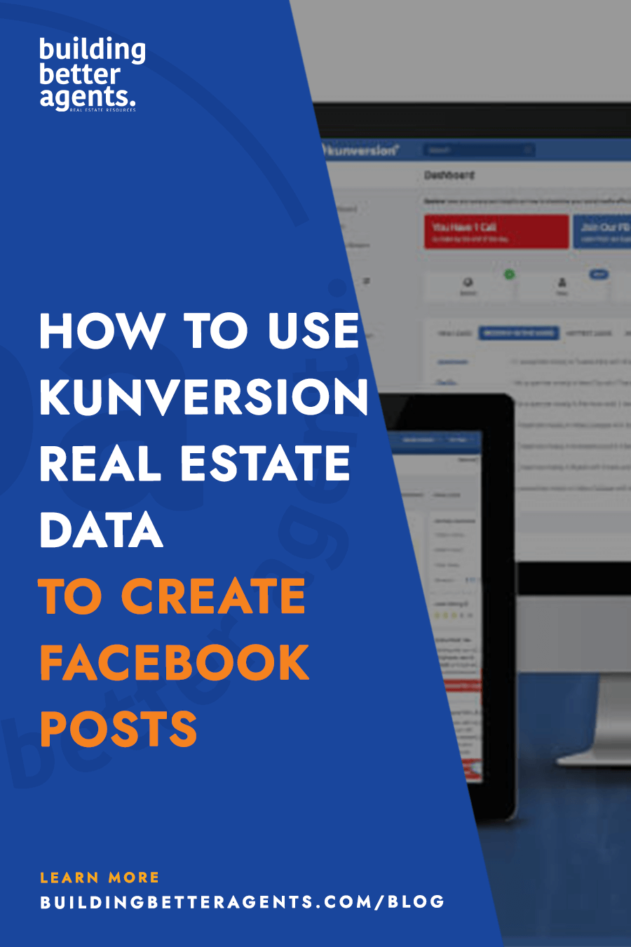 How to use Kunversion real estate data to create Facebook posts