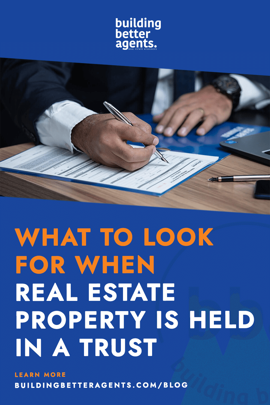 What to Look for When Real Estate Property is Held In a Trust