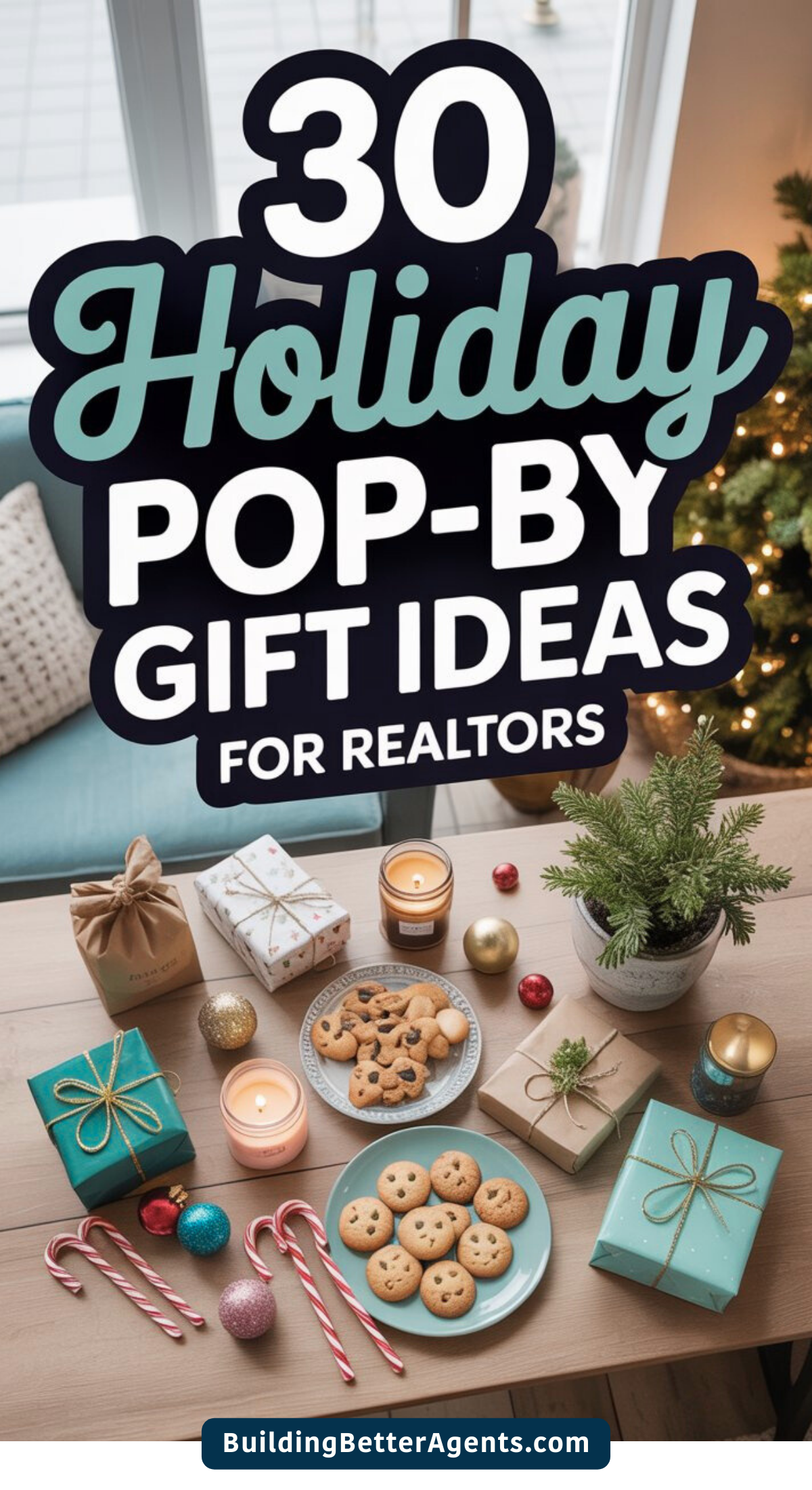 Looking for easy and affordable real estate pop-by gifts for your real estate clients this holiday season? 

These pop by ideas are perfect for staying connected with your sphere of influence (SOI) without feeling salesy. Whether you're dropping off treats, small gifts, or thoughtful notes, these real estate marketing ideas help you build stronger relationships and generate more referrals year-round.