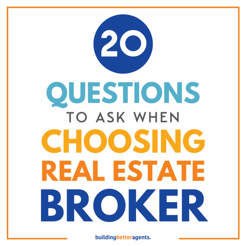How to find the best real estate brokerage. Advice for new and experienced realtors.