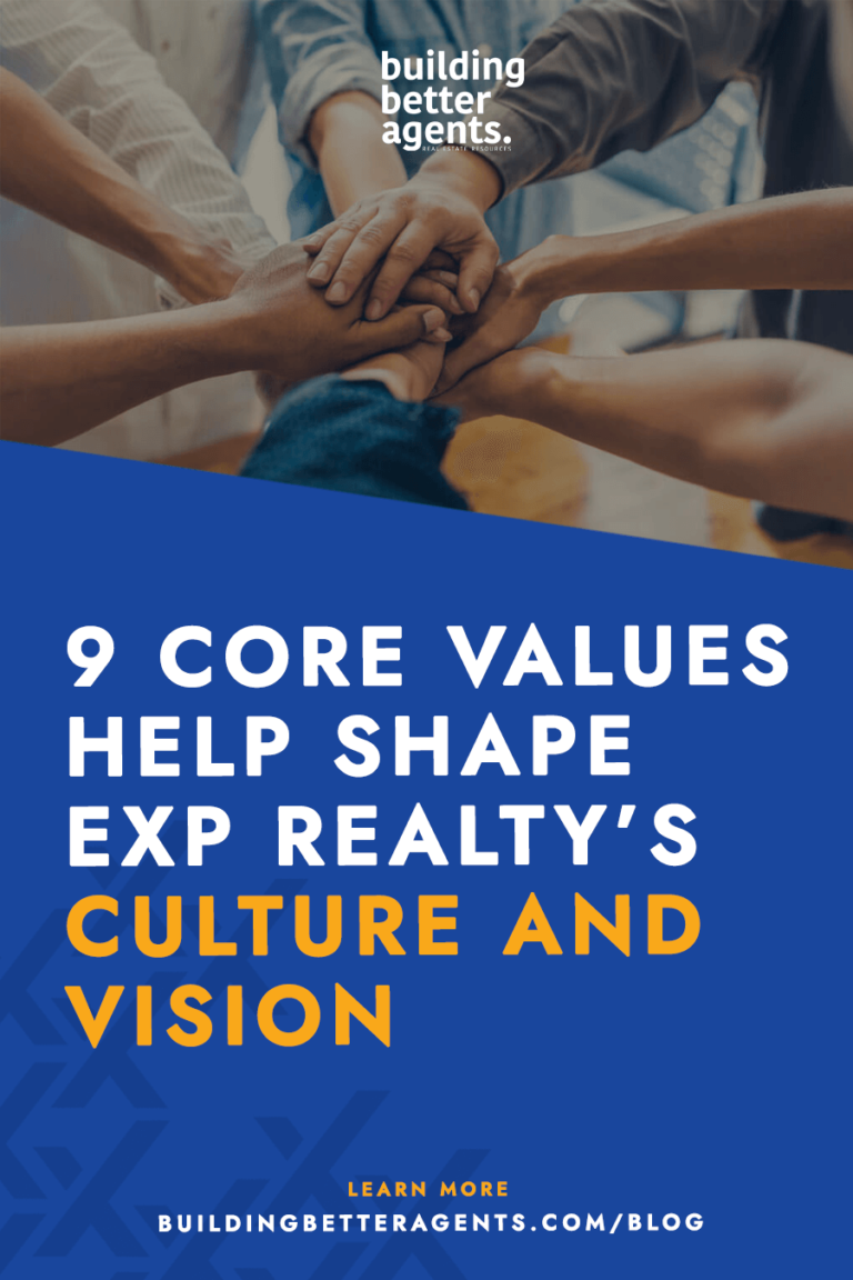 EXp Realty's 9 Core Values Help Shape Their Culture And Vision ...