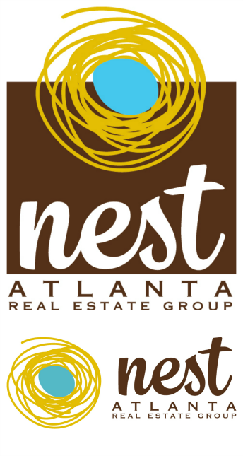 Tips for branding your real estate business - examples of the Nest Atlanta Real Estate Group logos