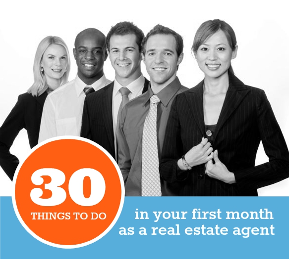 what to do in your first month as a real estate agent or realtor