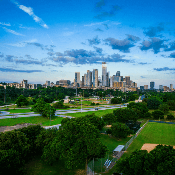 When you become a real estate agent in Texas, you may be able to sell homes with an incredible view of Downtown Austin.