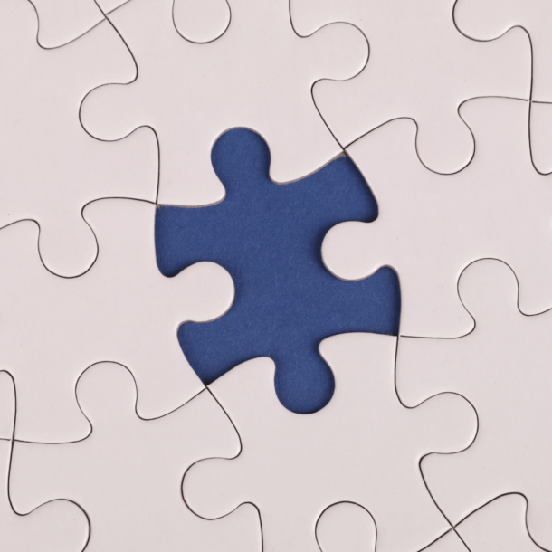 Missed opportunities - realtor putting pieces of a puzzle together