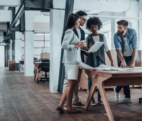 real estate brokerage team meeting